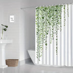 Leaf Drop Vine Shower Curtain — additional view