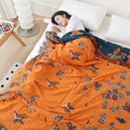 Ornate Multi-Layer Cotton Blanket — alternate angle view