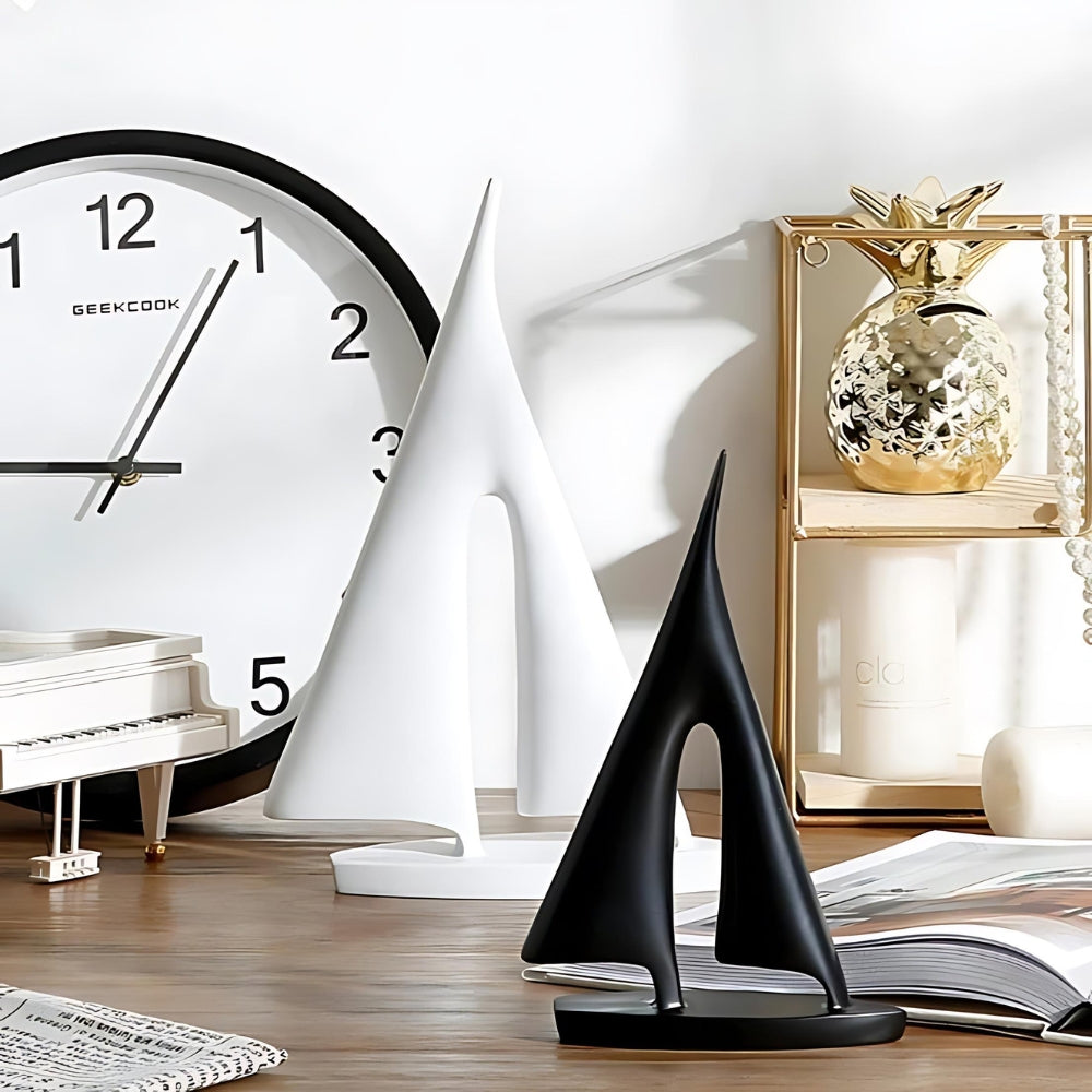 Minimalist Sailboat Inspired Table Decor — product in use