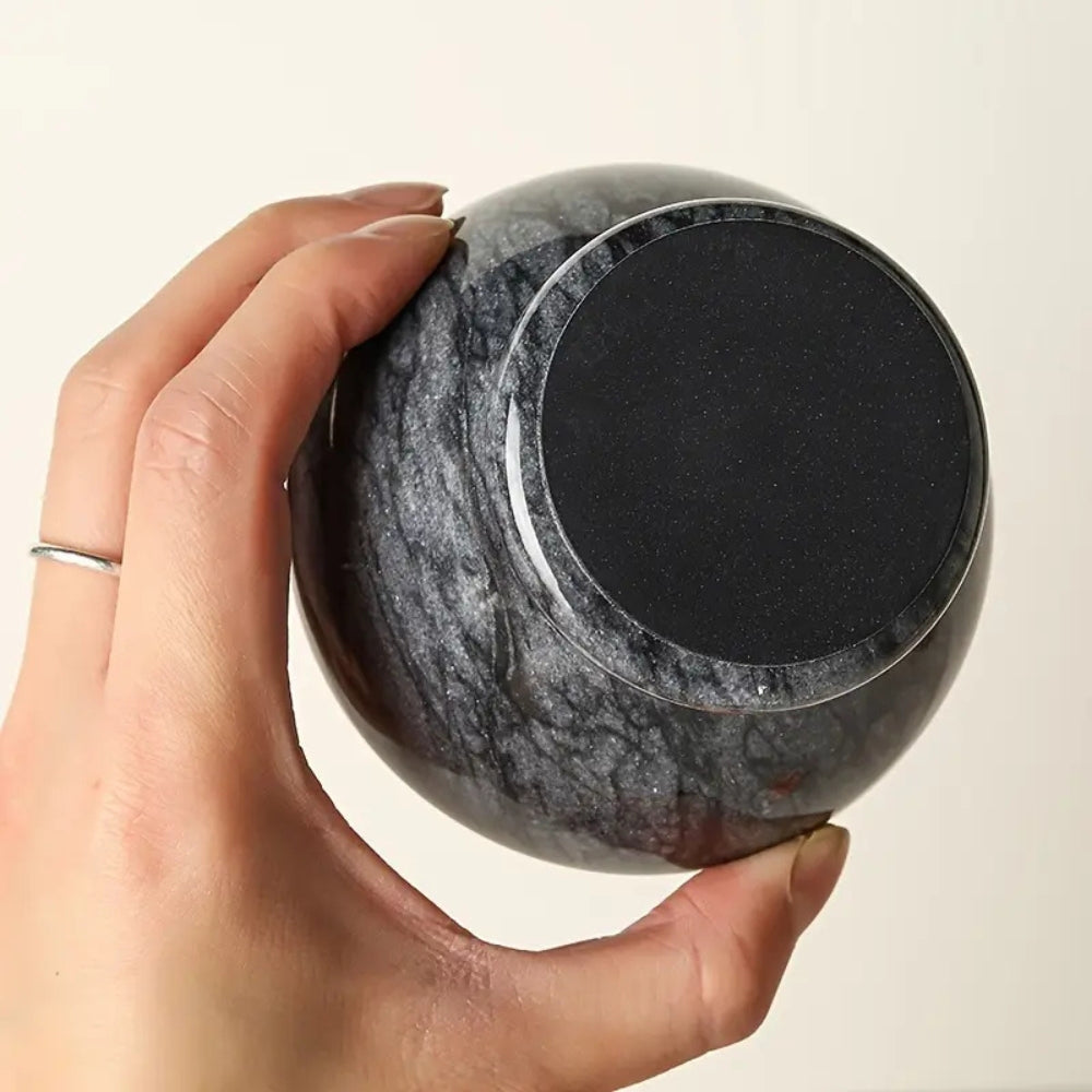 Marble Mortar & Pestel Spices Grinder — alternate angle view