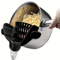 Clip-On Kitchen Strainer — lifestyle shot