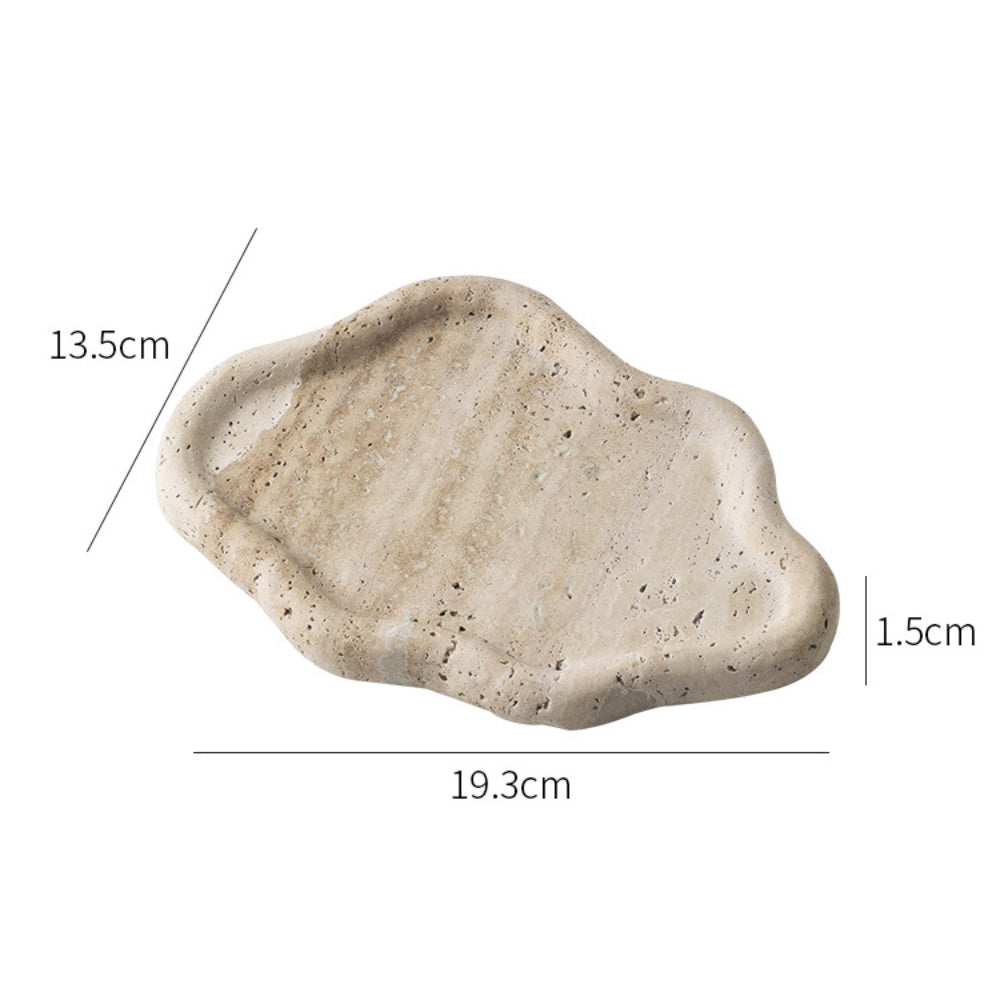 Serene Stone Cloud Jewellery Tray — alternate angle view