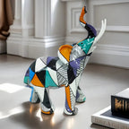 Luxury Abstract Elephant Figurine — lifestyle shot