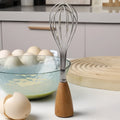 Mini Whisk with Wooden Grip — main product photo
