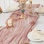 Cheesecloth Table Runner — alternate angle view