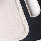 Reversible Stainless Steel Cutting Board — product in use