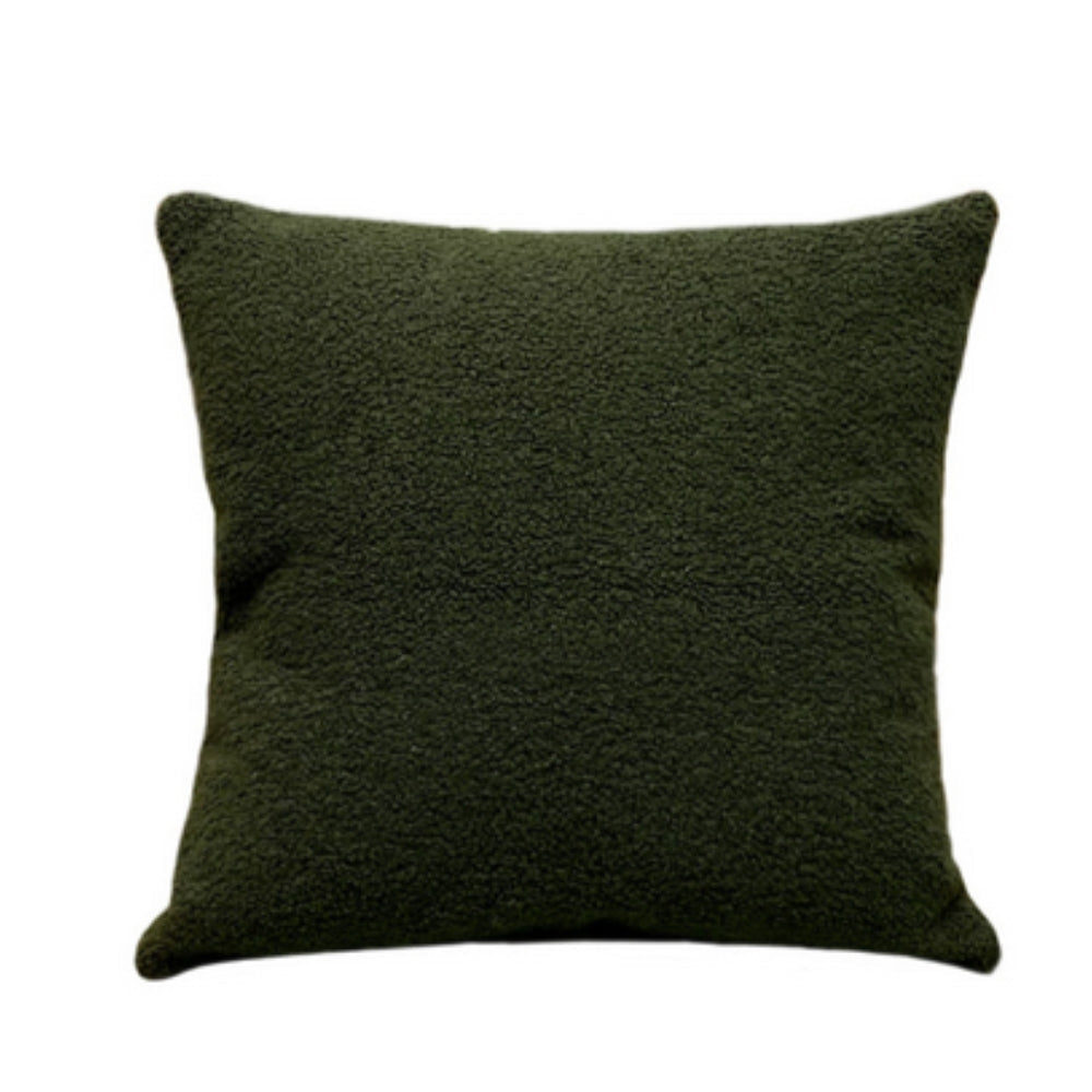 Boucle Handwoven Cushion Cover — material texture close-up