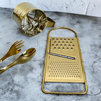 Golden Stainless Steel Grater — lifestyle shot