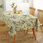 Lemon Leaf Tablecloth — product close-up