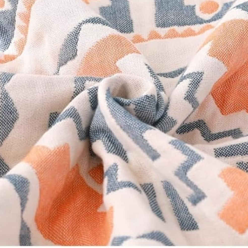 Boho Bliss Cotton Bath Towel — alternate angle view