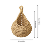 Handcrafted Boho Hanging Basket — alternate angle view
