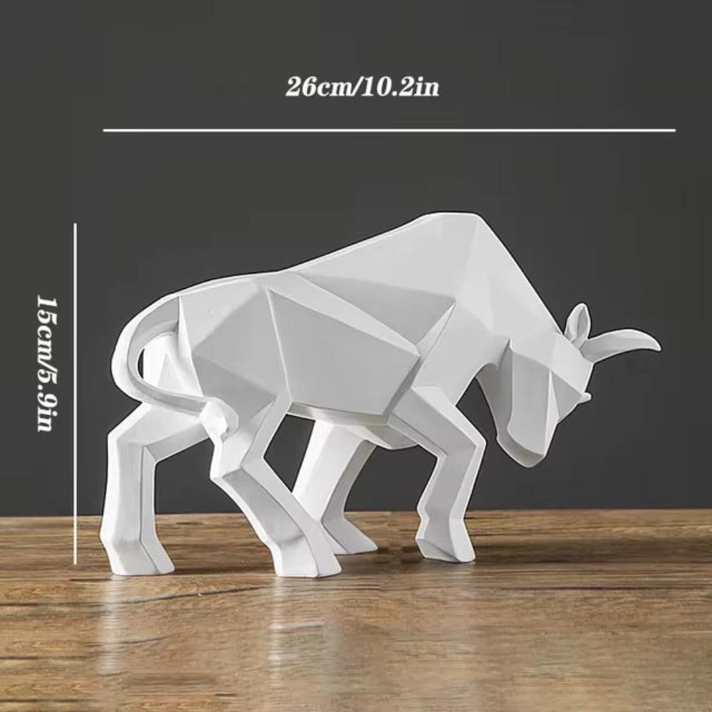Creative Charging Bull Figurine — product detail view