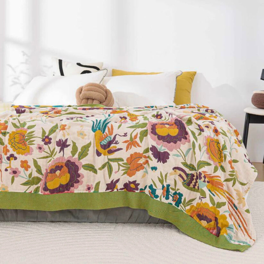 Soft Blossom Breeze Coverlet — main product photo