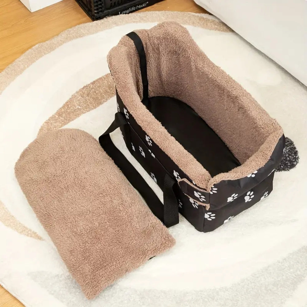 Oxford Safety Travel Pet Bed — product in use