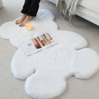 Fluffy Charm Teddy Bear Rug — main product photo