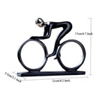 Momentum Nordic Cyclist Sculpture — additional view