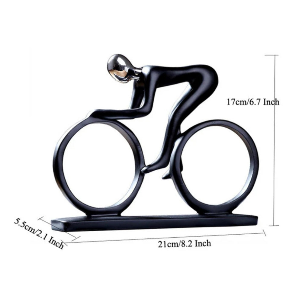 Momentum Nordic Cyclist Sculpture — additional view