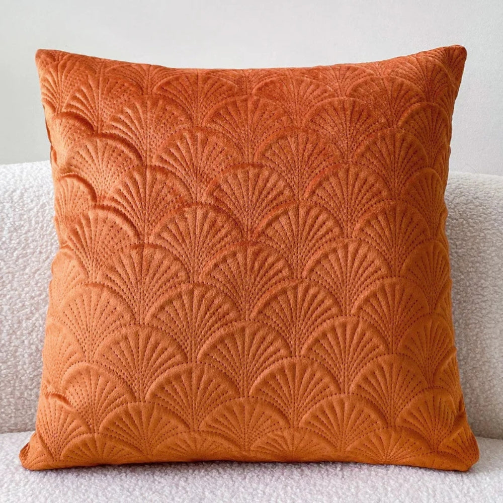 Coastal Velvet Shell Cushion Cover — additional view