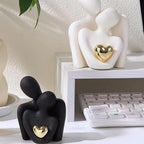 Abstract Lovers Sentimental Figurine — alternate angle view