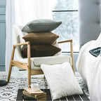 Braided Knitted Cushion Cover — product detail view