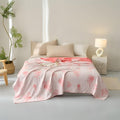 Serenity Rose Throw Blanket — product close-up