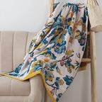 Nature’s Embrace Floral Bath Towel — additional view