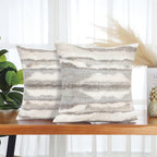 Marble Inspired Plush Cushion Cover — product close-up