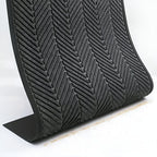 Chevron Ridges Non-Slip Door Mat — product close-up