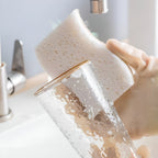 Coconut Fibre Natural Dish Sponge — lifestyle shot