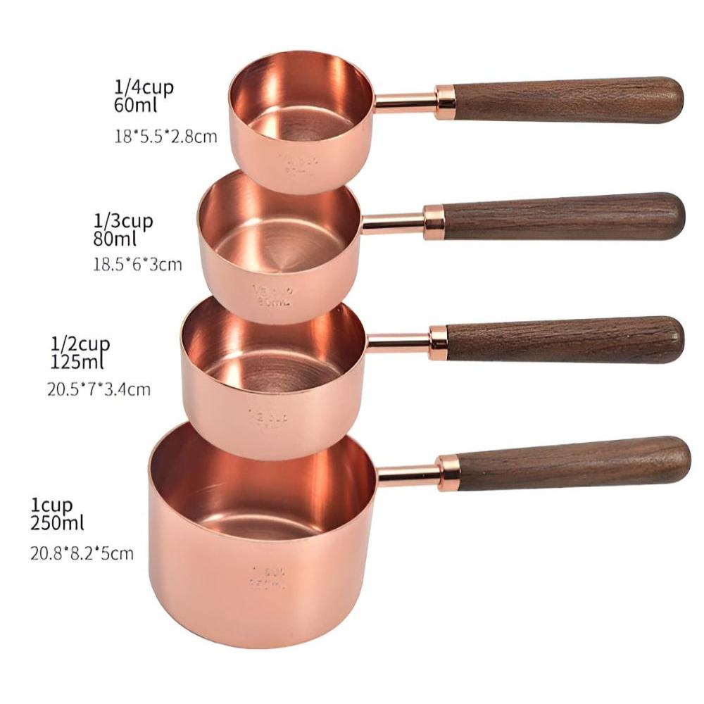 Gleam Copper Measuring Set — lifestyle shot