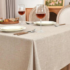 Minimalist Dining Tablecloth — product in use