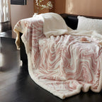 Marble Swirl Snuggle Blanket — product detail view