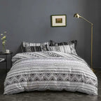 Avenzo Modern Boho Style Bedding Set — lifestyle shot