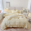 Belle Cotton Plush Ruffle Bedding | 4pcs Set — lifestyle shot