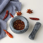 Marble Mortar and Pestle Set — product close-up
