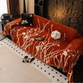 Twilight Branches Chenille Sofa Cover — alternate angle view