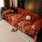Twilight Branches Chenille Sofa Cover — alternate angle view