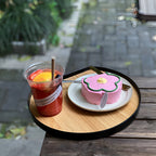 Modern Circle Dining Tray — product close-up
