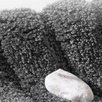 Cloud Luxe Flocked Bath Mat — product close-up