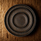 Hammer-Divot Inspired Industrial Plate Set — lifestyle shot