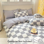 Chateau Checkered Bedding Set | 3pcs Set — lifestyle shot