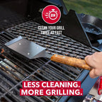 Stainless Grill Brush and Scraper — product close-up