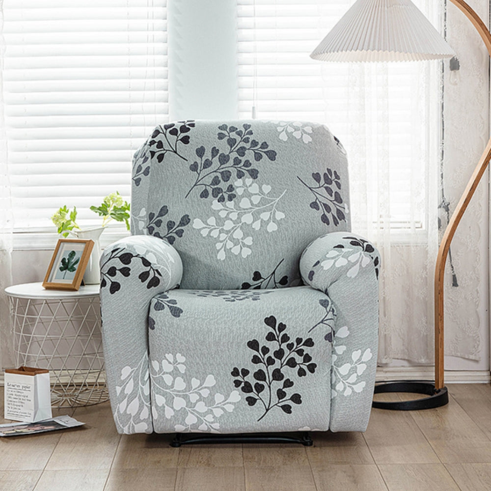 Floral Recliner Sofa Cover — additional view