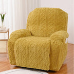 Jacquard Stretch Recliner Sofa Cover — alternate angle view