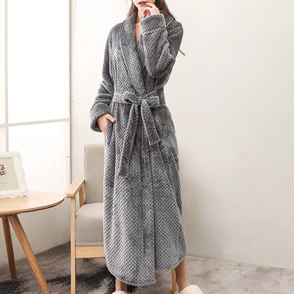 Dreamy Fleece Bathrobe — product in use