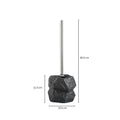 Retro Stone Ceramic Toilet Brush — size and scale reference