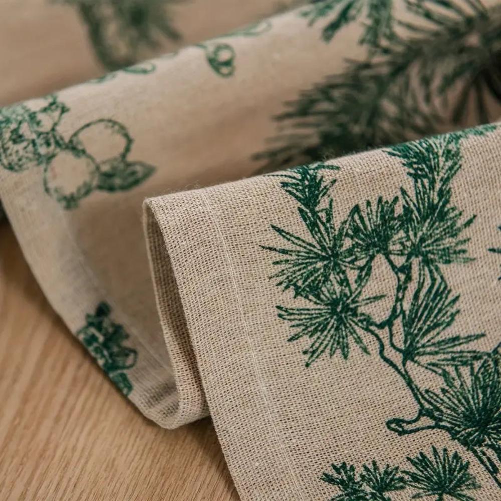 Pine Grove Cotton Dining Cloth — additional view