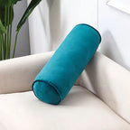 Plush Velvet Bolster Cushion — product feature detail