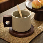 Modernist Ceramic Wooden Pallet Mug — additional view
