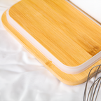 Sleek Butter Cutter Container — material texture close-up